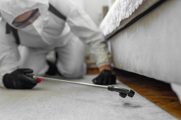 Professional Termite Control technician working in Fort Rucker, AL